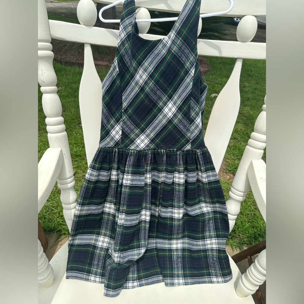Plaid Polo Dress